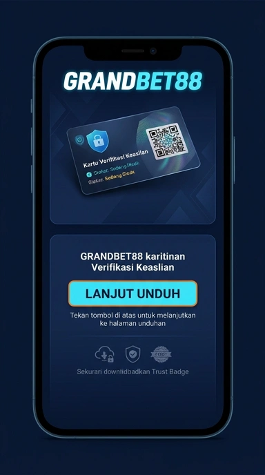 Tampilan kanal resmi grandbet88